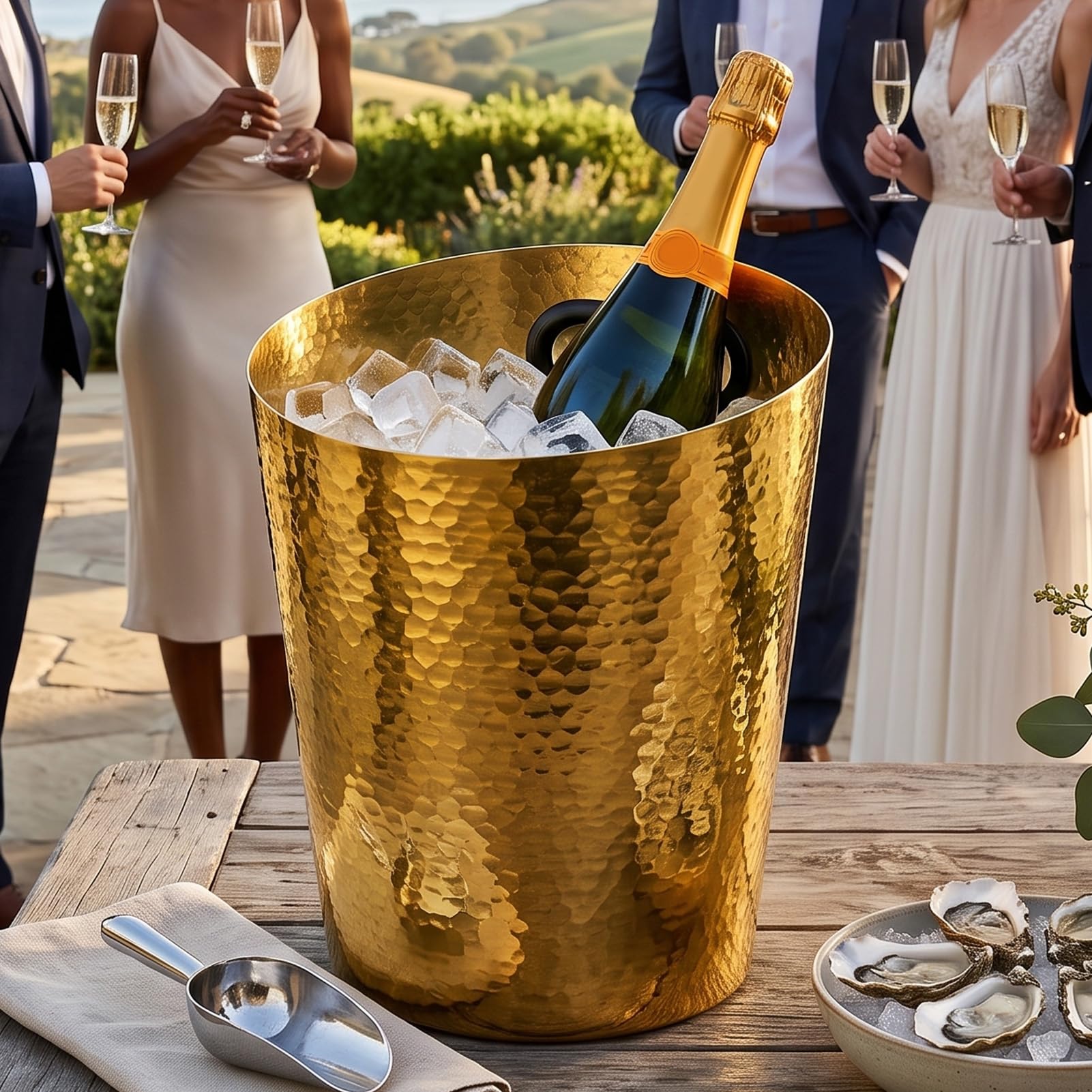 Naroote Seau à Champagne Inox 5L (GOLD)