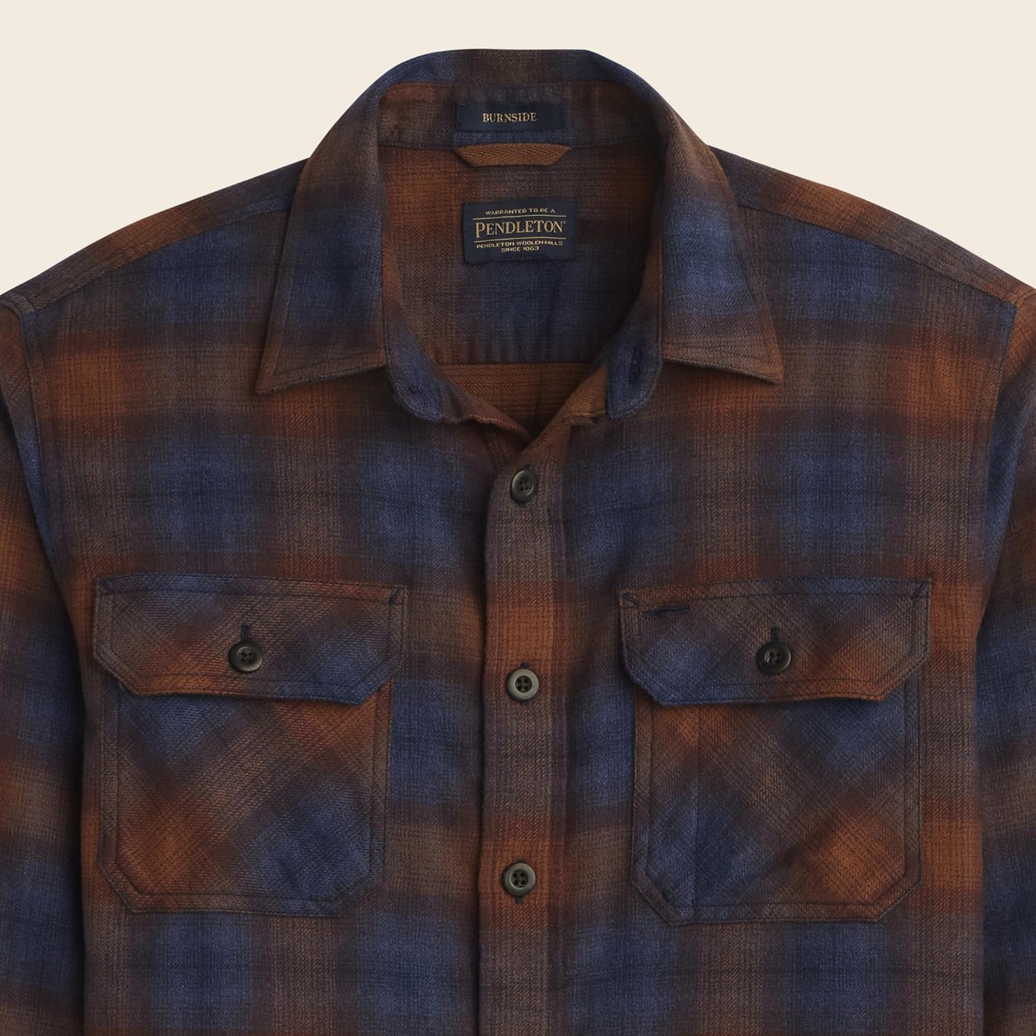 PENDLETON Men's Burnside Flannel Shirt - Image 3