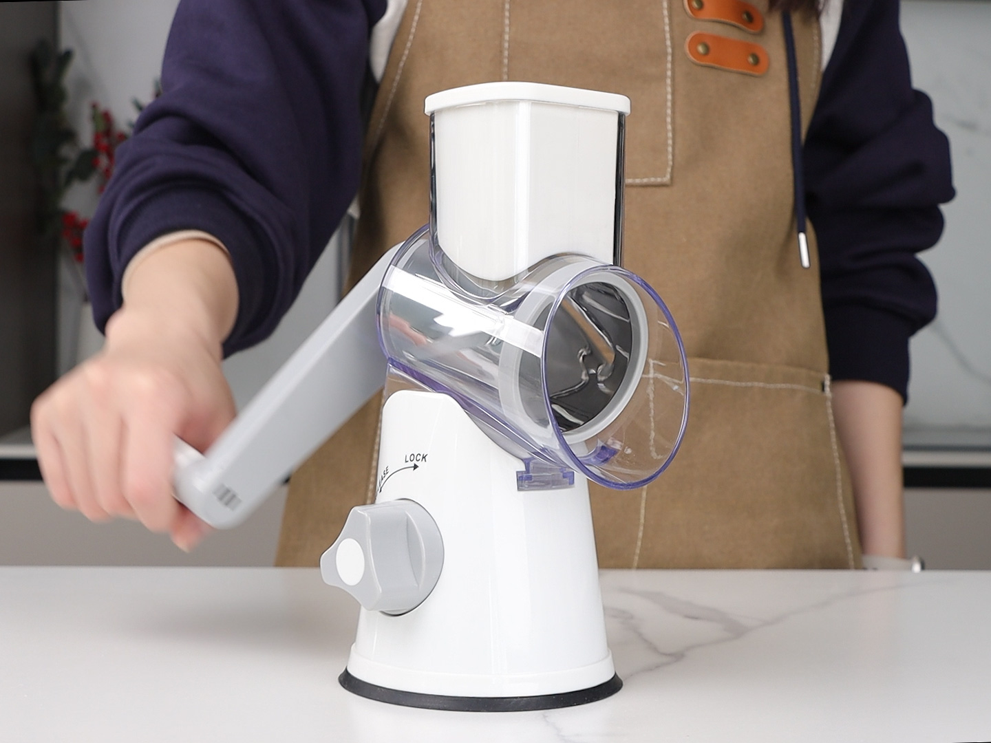 Ourokhome Roterende kaasrasp handslinger Ourokhome Roterende kaasrasp handslinger
