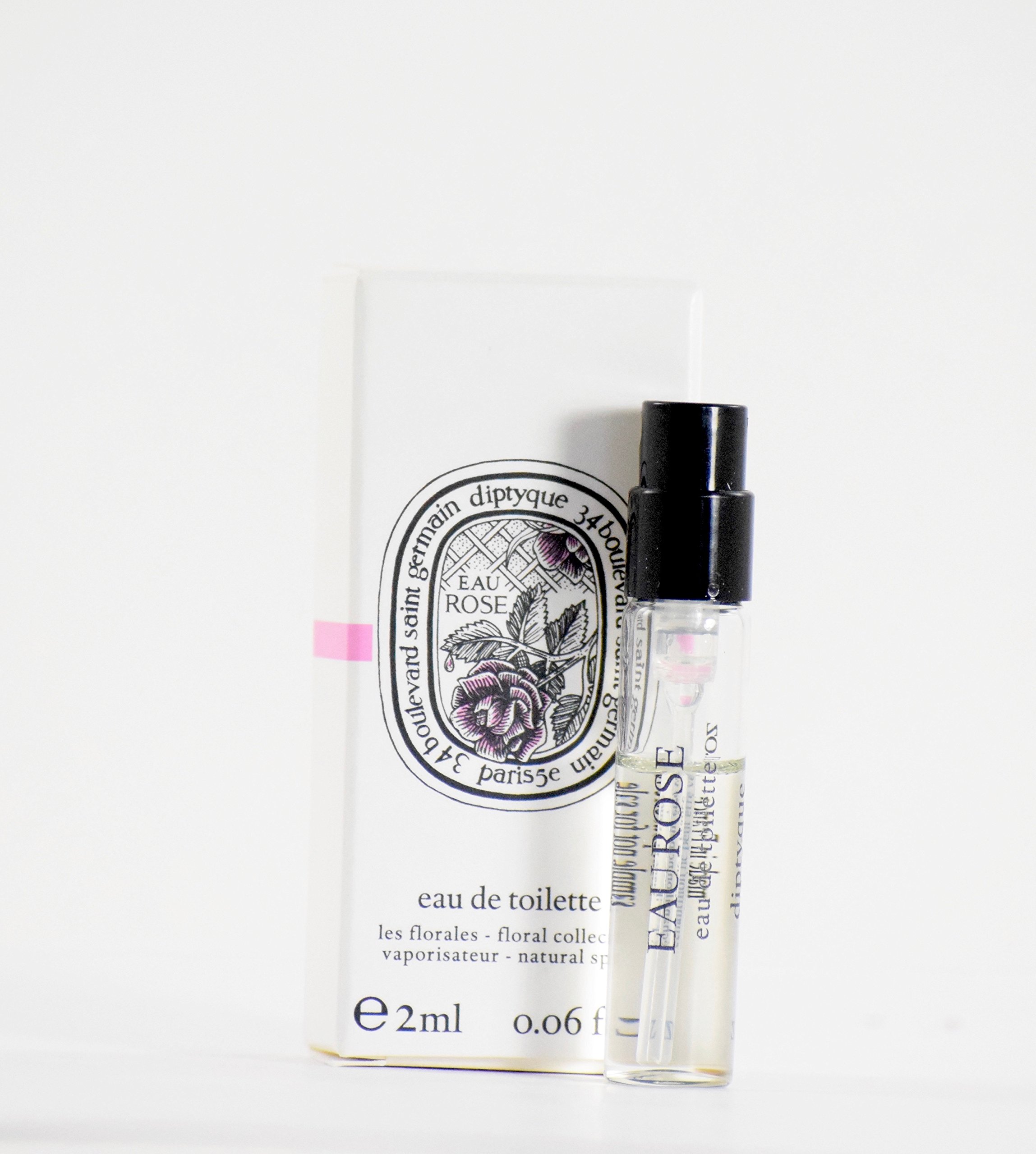 Amazon.com: Diptyque Eau Rose Eau de Toilette, Deluxe Mini, 0.06 oz