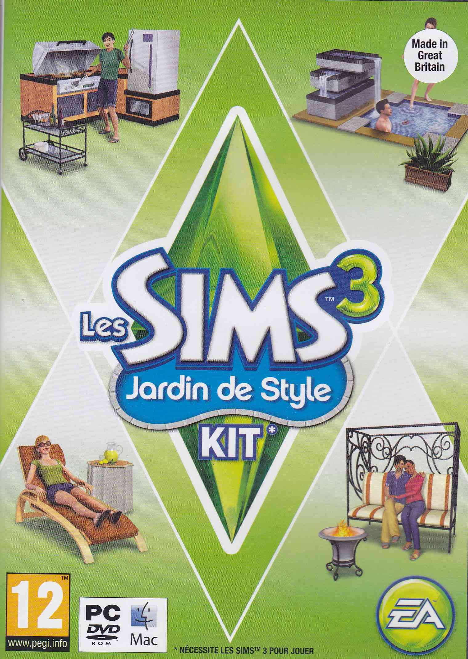 Les Sims 3: Jardin de style - French only - Standard Edition [video game]