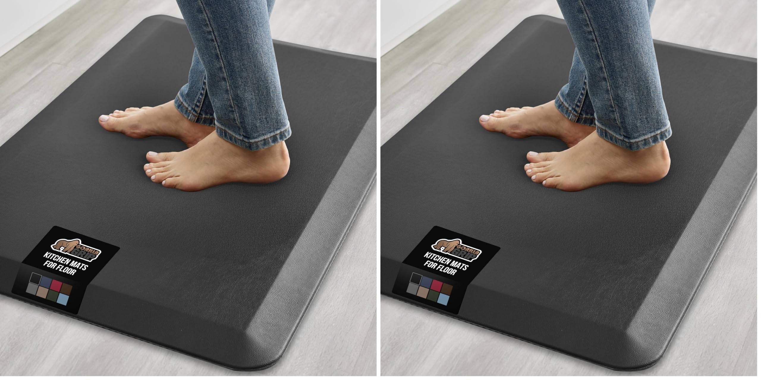 GORILLA GRIP Cushioned Antifatigue Kitchen Mat for Floor, 32x20, Black — Amazon image 32
