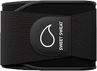 Vista 1 de Sports Research® Sweet Sweat Waist Trimmer Pro Series - Shapewear Fitness Belt w/Adjustable Straps for a Tighter Support