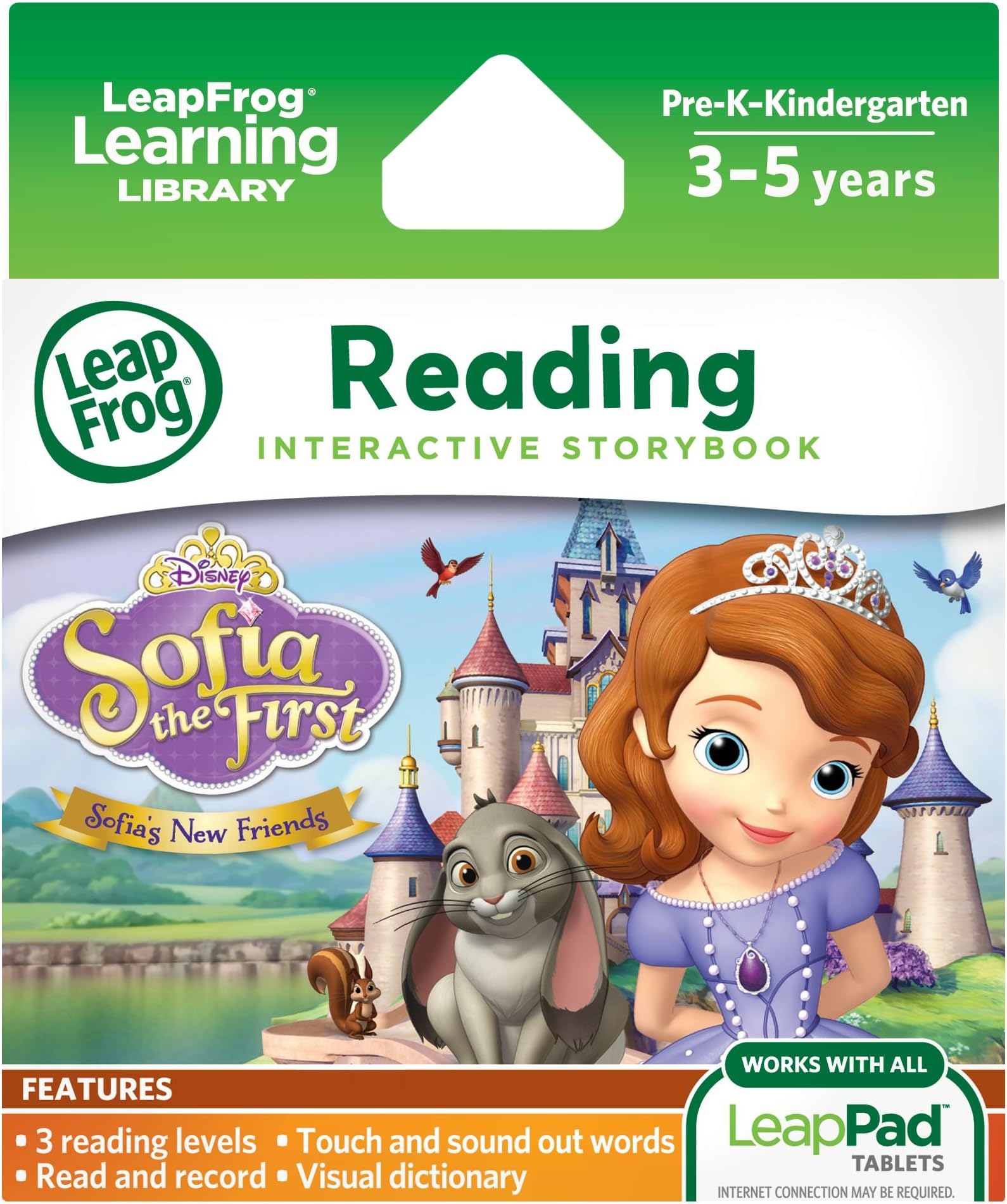 LeapFrog Disney Sofia The First Sofia's New Friends Interactive Storybook (for LeapPad Tablets)