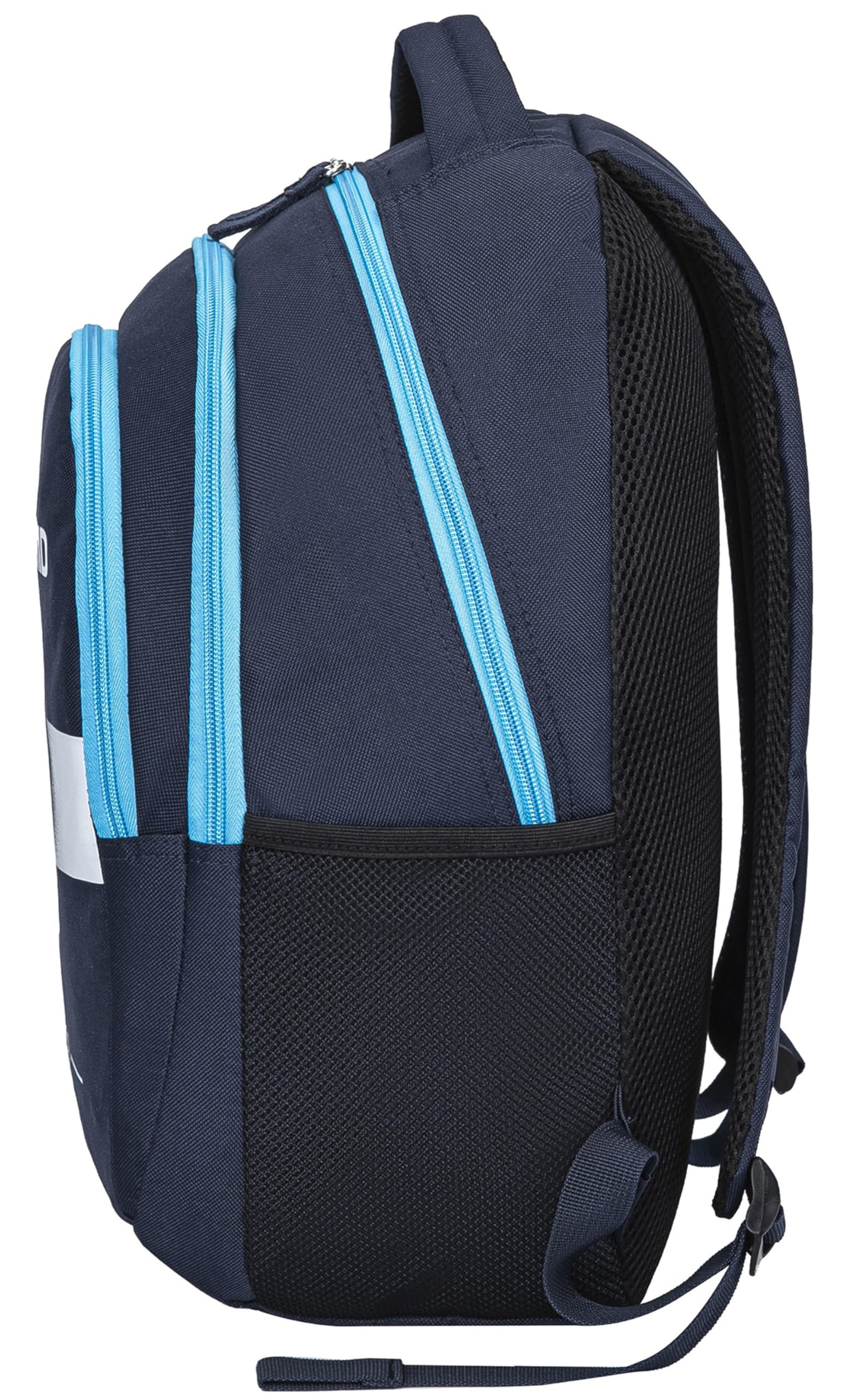 Real Madrid - Mochila escolar 3 compartimentos Real - Colección oficial
