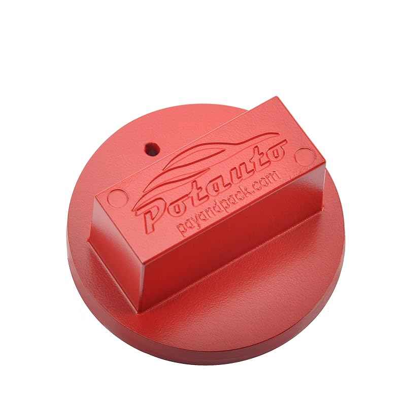 Adaptador de apoio para macaco de piso em alumínio Potauto para Mercedes-Benz, vermelho MAP JP-A03-R