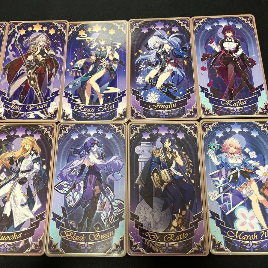 Amazon.co.jp: 崩壊スターレイル タロットカード 14枚 : おもちゃ