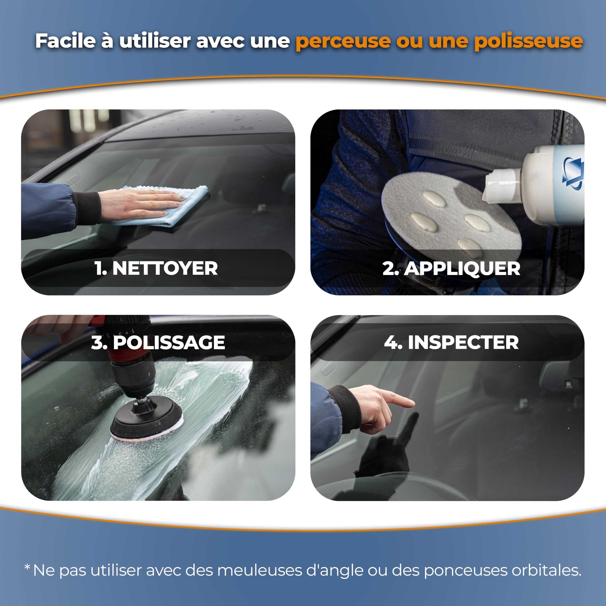 Pâte à polir pour Verre Professionnel 1,2 microns 50 ML