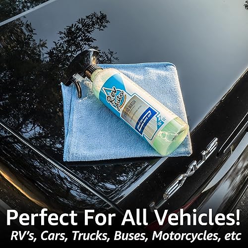 Miniatura 7 de Rev Auto Kit de lavado de coche sin agua  Limpia vehículos sin fuente de aguaincluye dos limpiador en aerosol de lavado sin agua de 16 onzas y