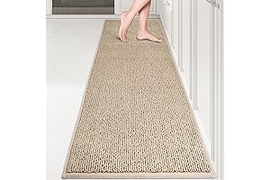 Soft, non-slip hallway runner rug for homes.