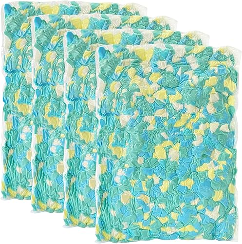 Miniatura 20 de Welacer Relleno de espuma viscoelástica triturada de 5 libras para relleno de puf, relleno para cojines, artes y manualidades, partículas de gel