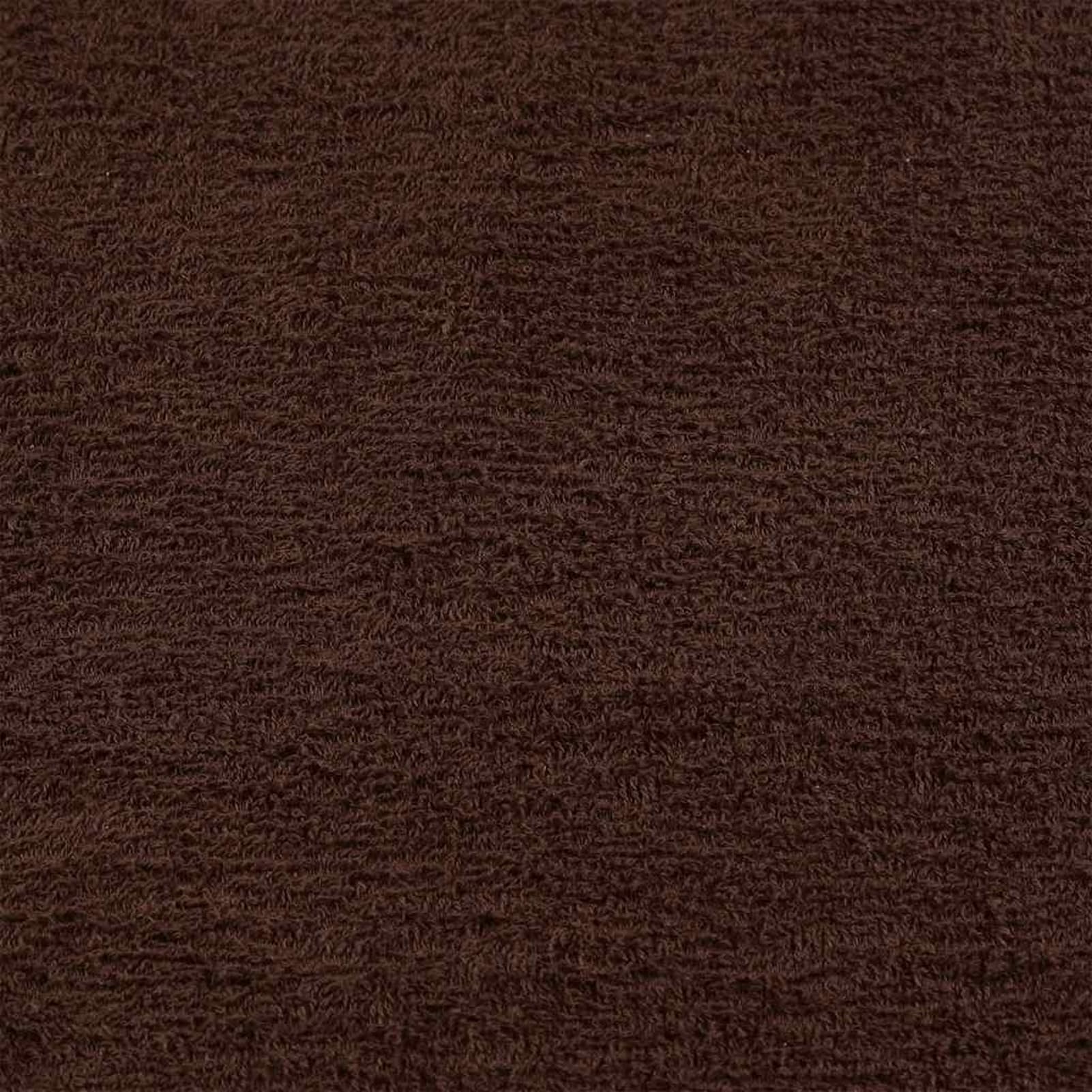 Homgoday Asciugamani Grande/Telo Mare in Cotone 100%, 100x200 cm, 360 gsm, Set da 2, Certificato Oeko-Tex, Lavabile, Marrone, con Anello, Gamma FROGN
