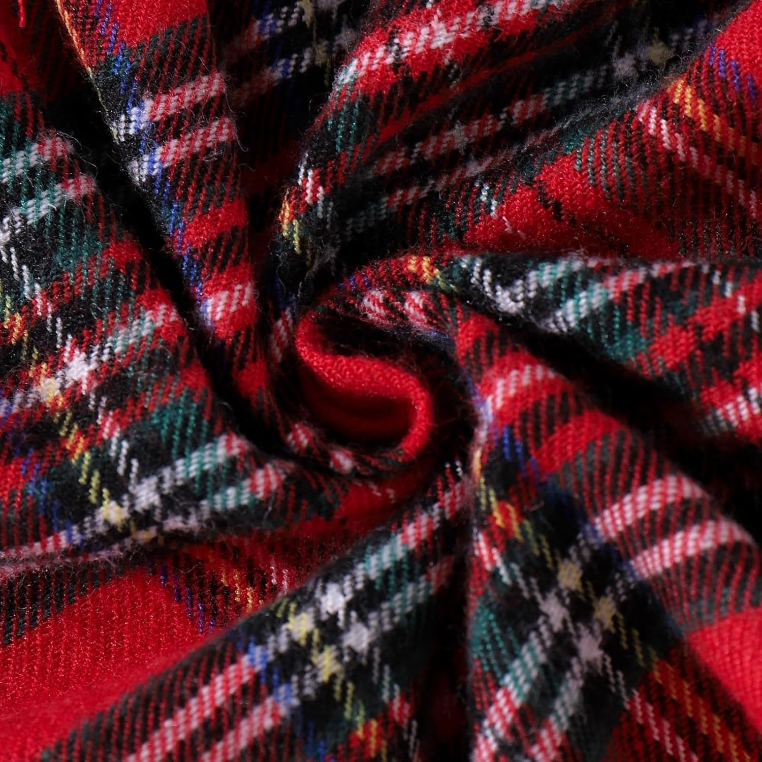 Baby Girl Clothes Cute Plaid Romper Dress Ruffle Long Sleeve One-piece Jumpsuit Bodysuit with Bow Headband - Image 9