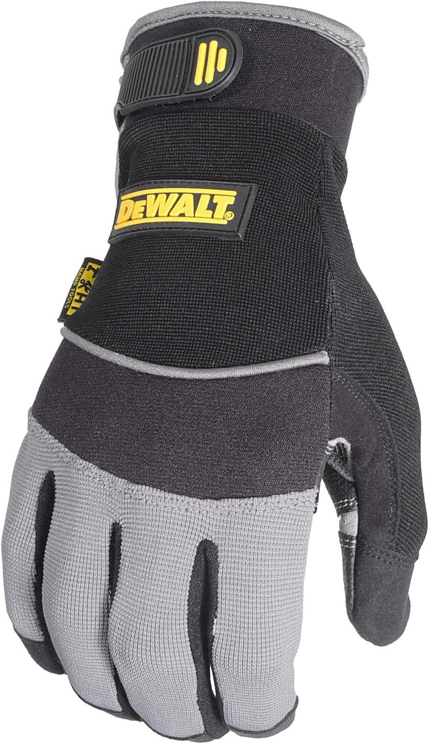 DeWalt DPG210L Heavy Utility PVC Padded Palm Glove, Large
