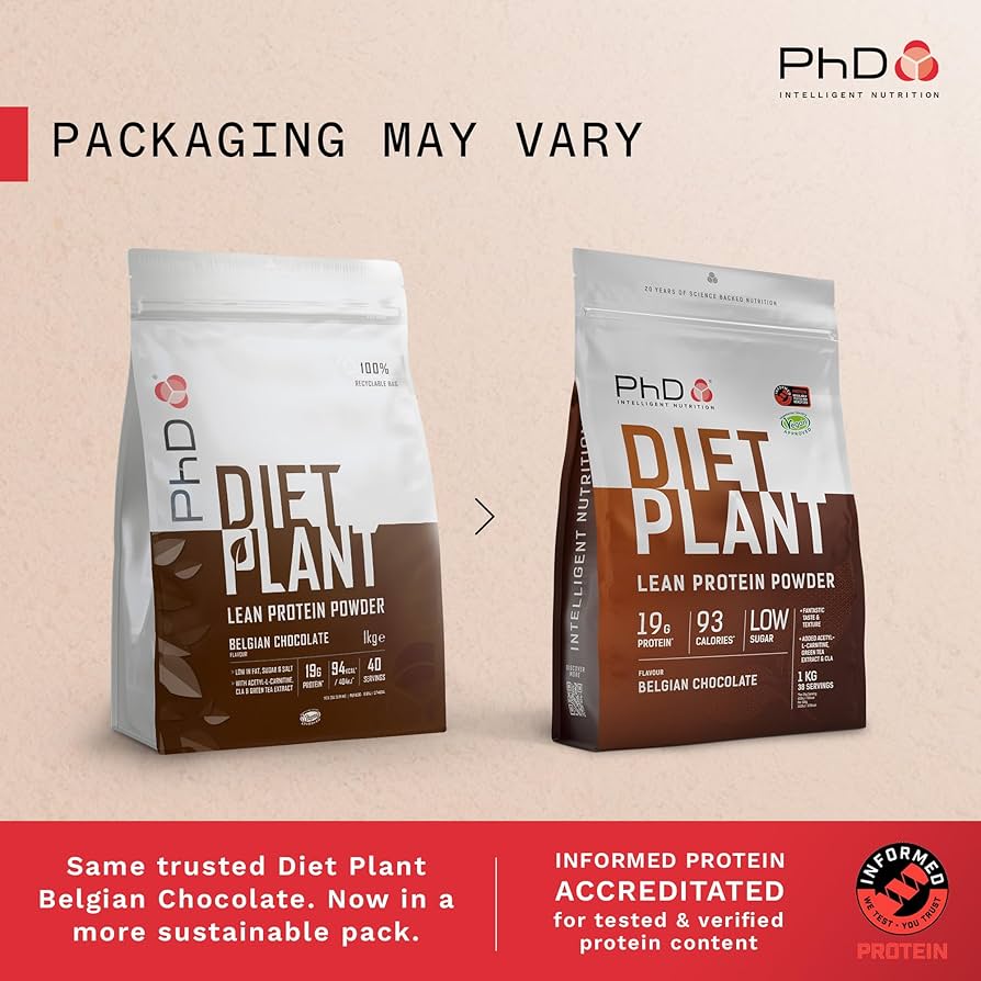 PhD Nutrition Diet Plant, High Protein Lean Matrix, Vegan