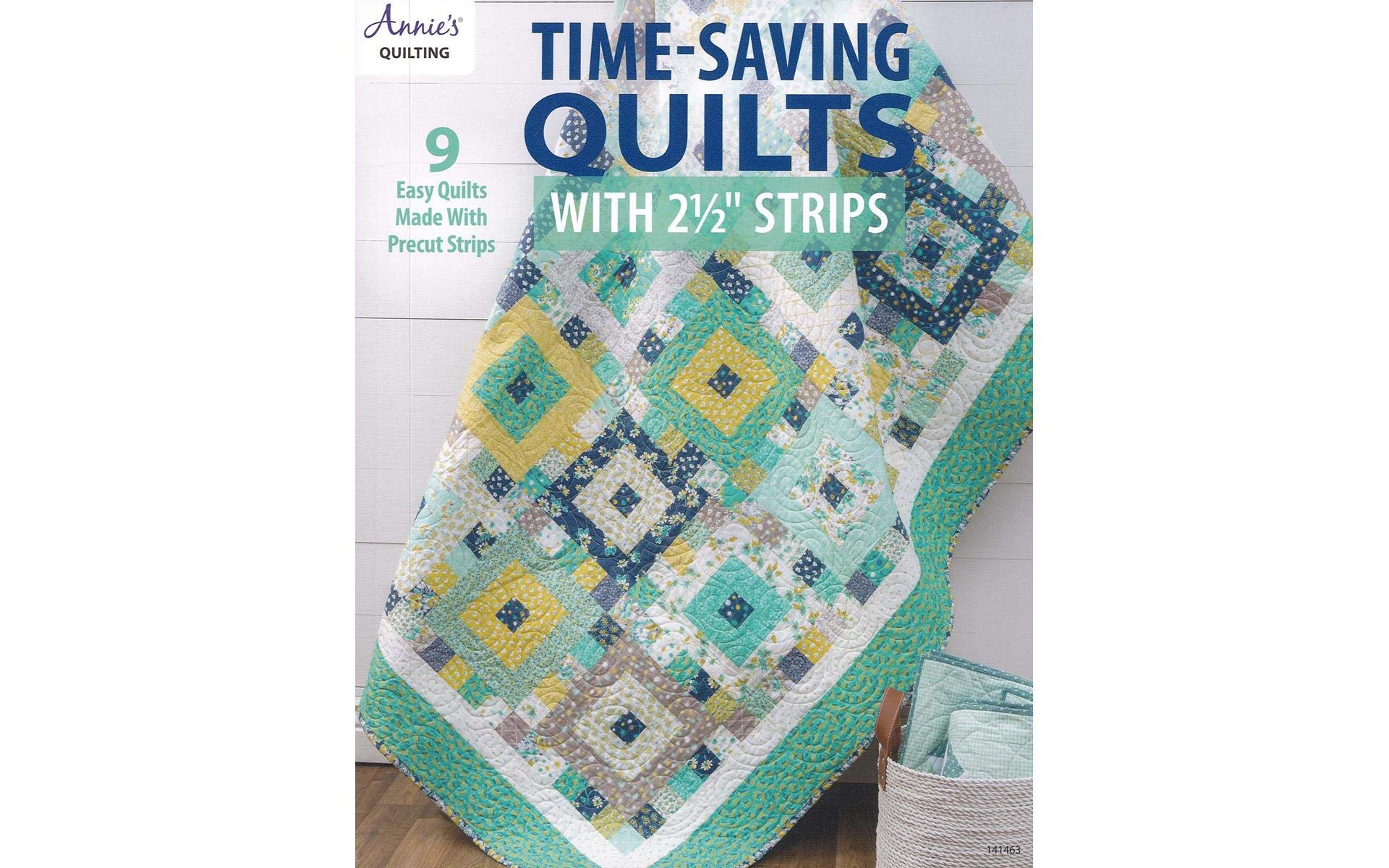 Livre Quilts with 2.5 Strips d'Annie's pour patchwork facile et rapide - 2