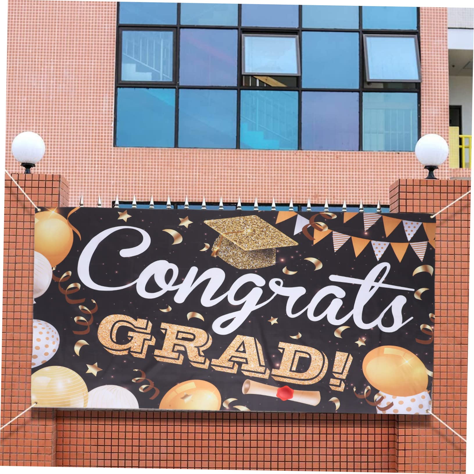 Alipis 2 Piezas Pancarta de Graduación para Fotografía de Graduados Decoración para Fiesta de Graduación