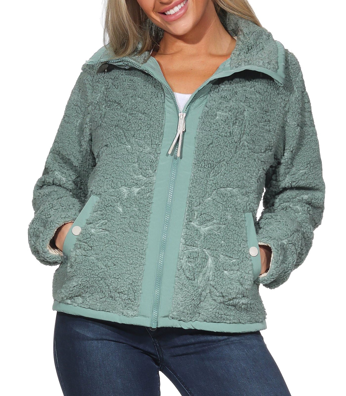 Ragwear Nordicka - Damen Fleecejacke