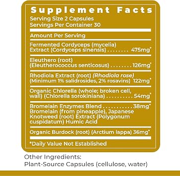 Premier Research Labs 30 Servings AdrenaVen - Adrenal Health Supplement, Supports Adrenal Gland Health, Stress Response, and Overall Vitality - 60 Plant-Source Capsules