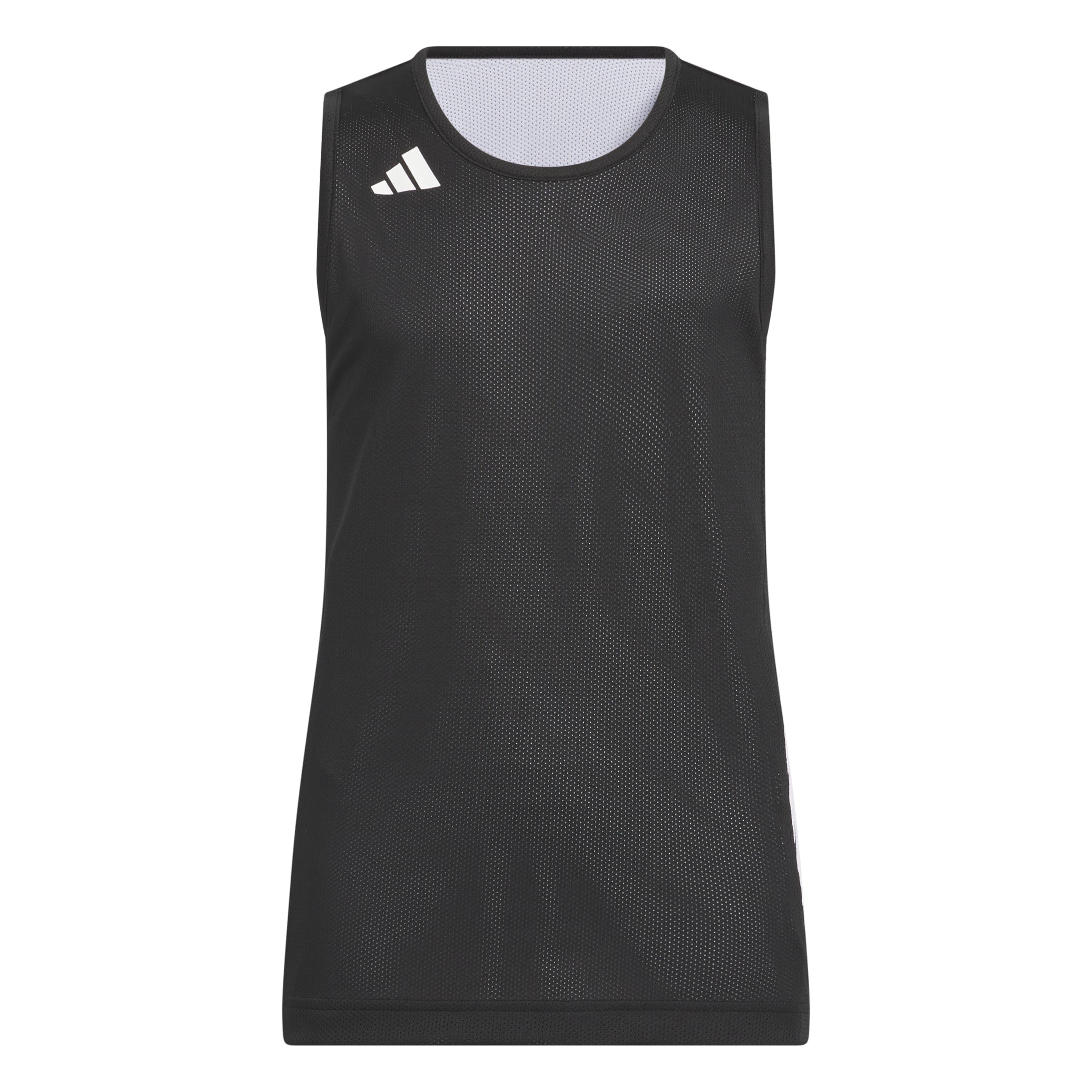 adidas Unisex Kids Y Everyday Pro Bball Jersey Shirt, Black/White, 5-6 Years