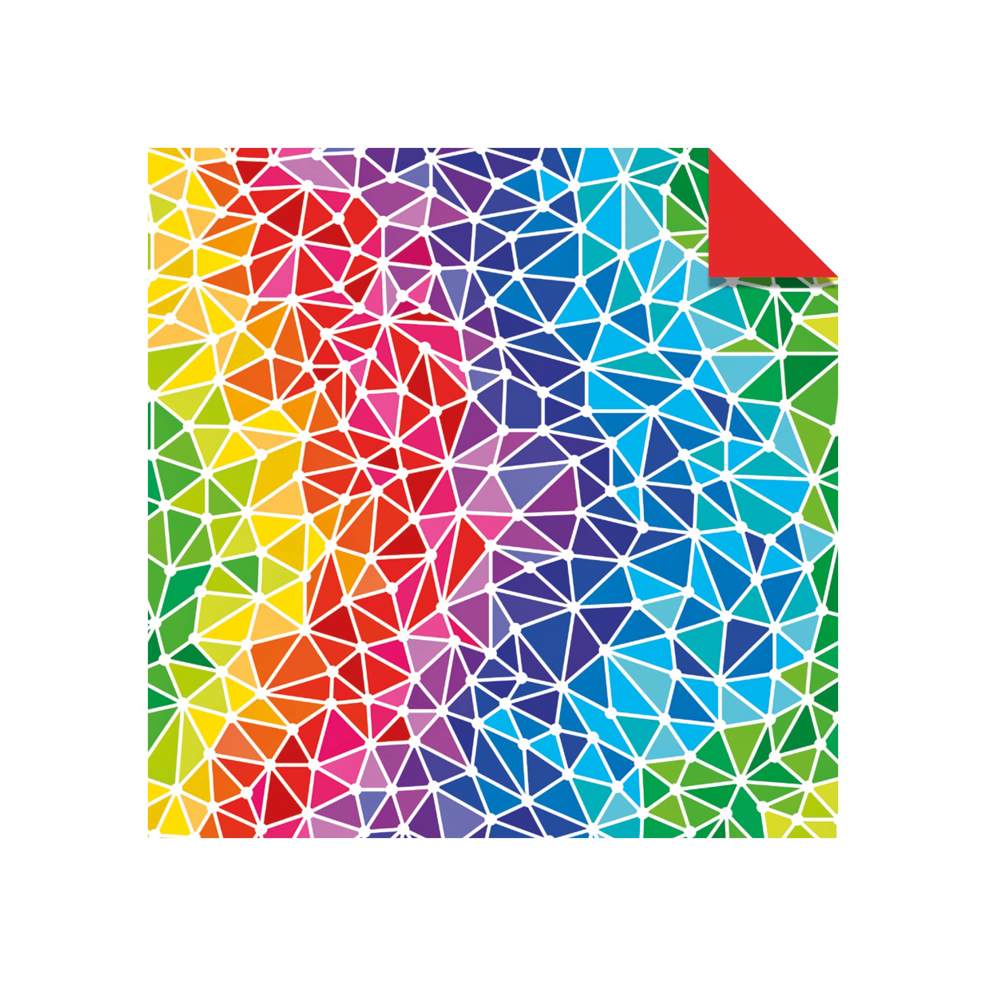 Origami Paper 100 Sheets Rainbow Patterns 6" (15 cm): Tuttle Origami Paper: Double-Sided Origami Sheets Printed with 8 Different Patterns (Instructions for 7 Projects Included) — Amazon image 8