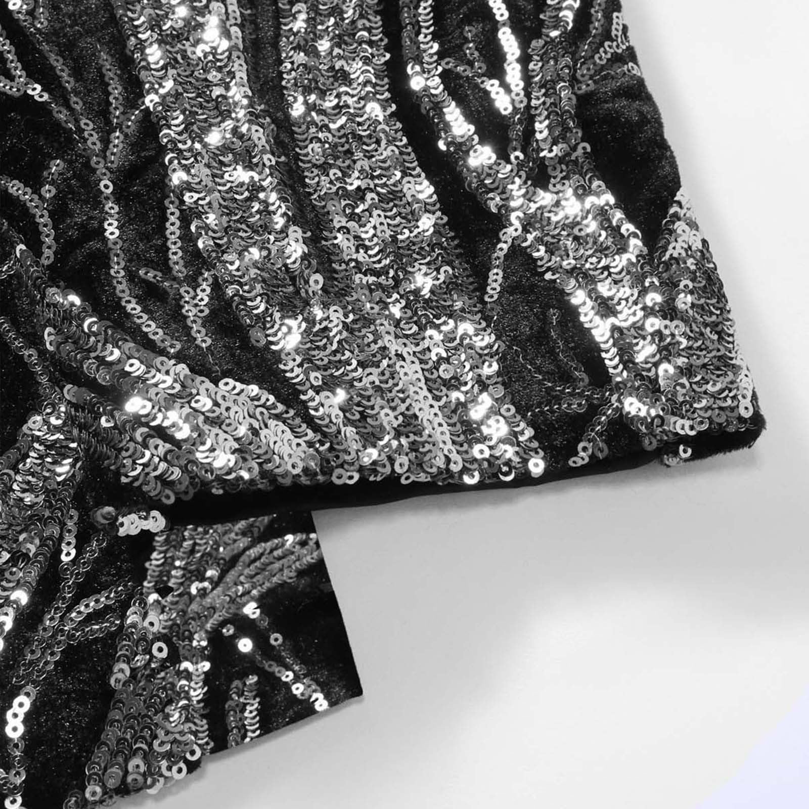 Giacca da Uomo con Paillette Motivo Floreale Per Feste Balli Di Fine Anno | Gilet Da Lavoro Invernale Gilet Antivento Ciclismo Felpe Con Zip Senza Cappuccio Giacca Corsa Running Cardigan Lana Uomo