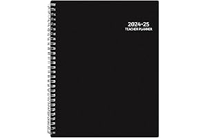 2024-2025 Teacher Lesson Planner Professional Organizer Academic Agenda for Teachers K-12 Educators...