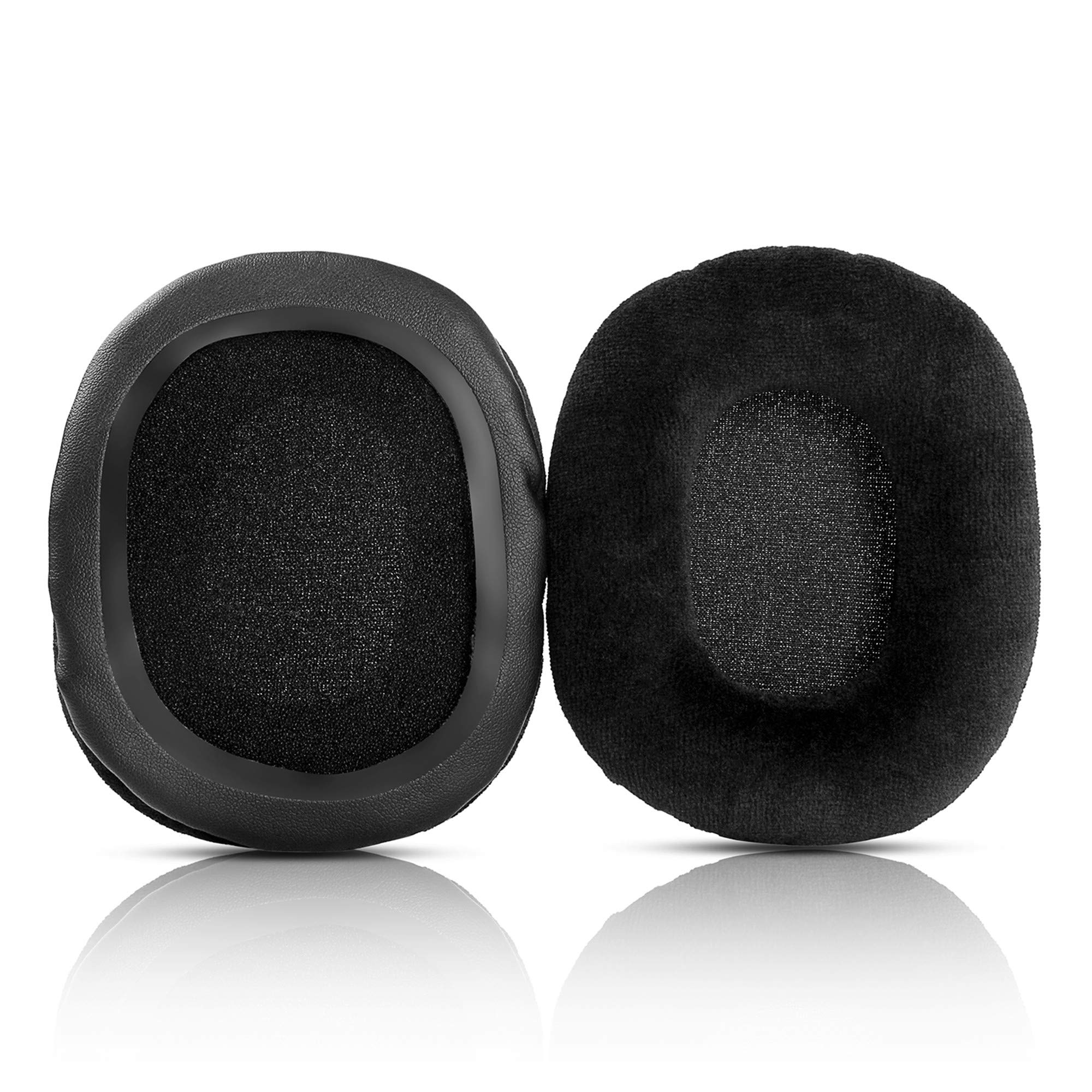 Coussinets De Rechange Pour Casque Sony MDR-7506 / MDR-CD900ST - En Cuir Protéiné Et Mousse, Confort Renforcé - Pour écoute Longue Durée, Studio, DJ - 13