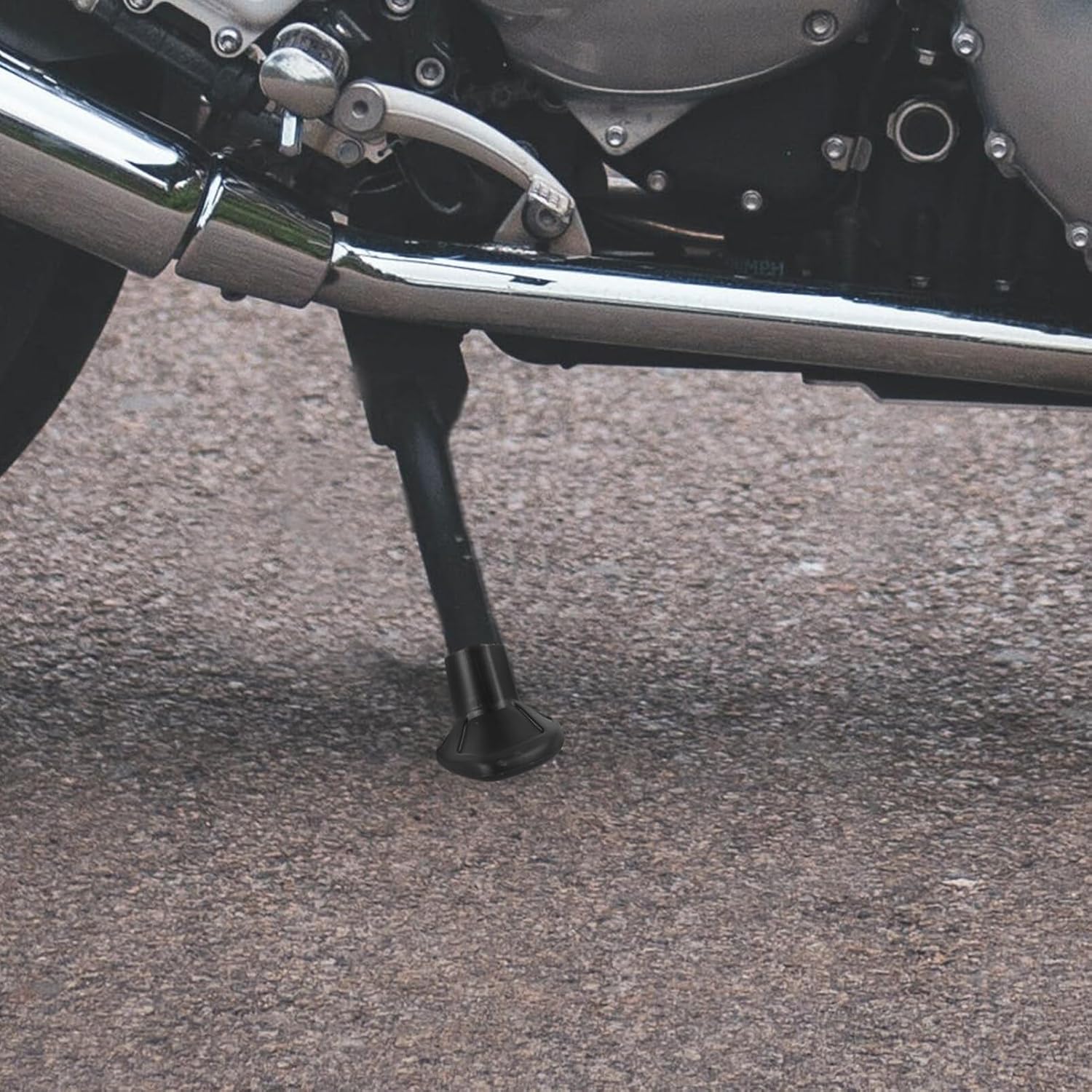 iplusmile Motorcycle Side Stand Pad Sturdy Kickstand Base for Xc Xcw Easy Installation Durable Support for Parking Soft Surfaces