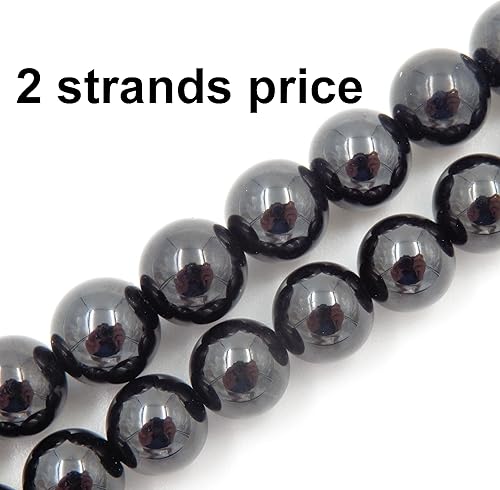 Miniatura 2 de Malahill Cuentas de piedras preciosas de primera calidad para hacer joyas, cuentas de piedra natural preciosa al por mayor, 2 hebras de perlas de