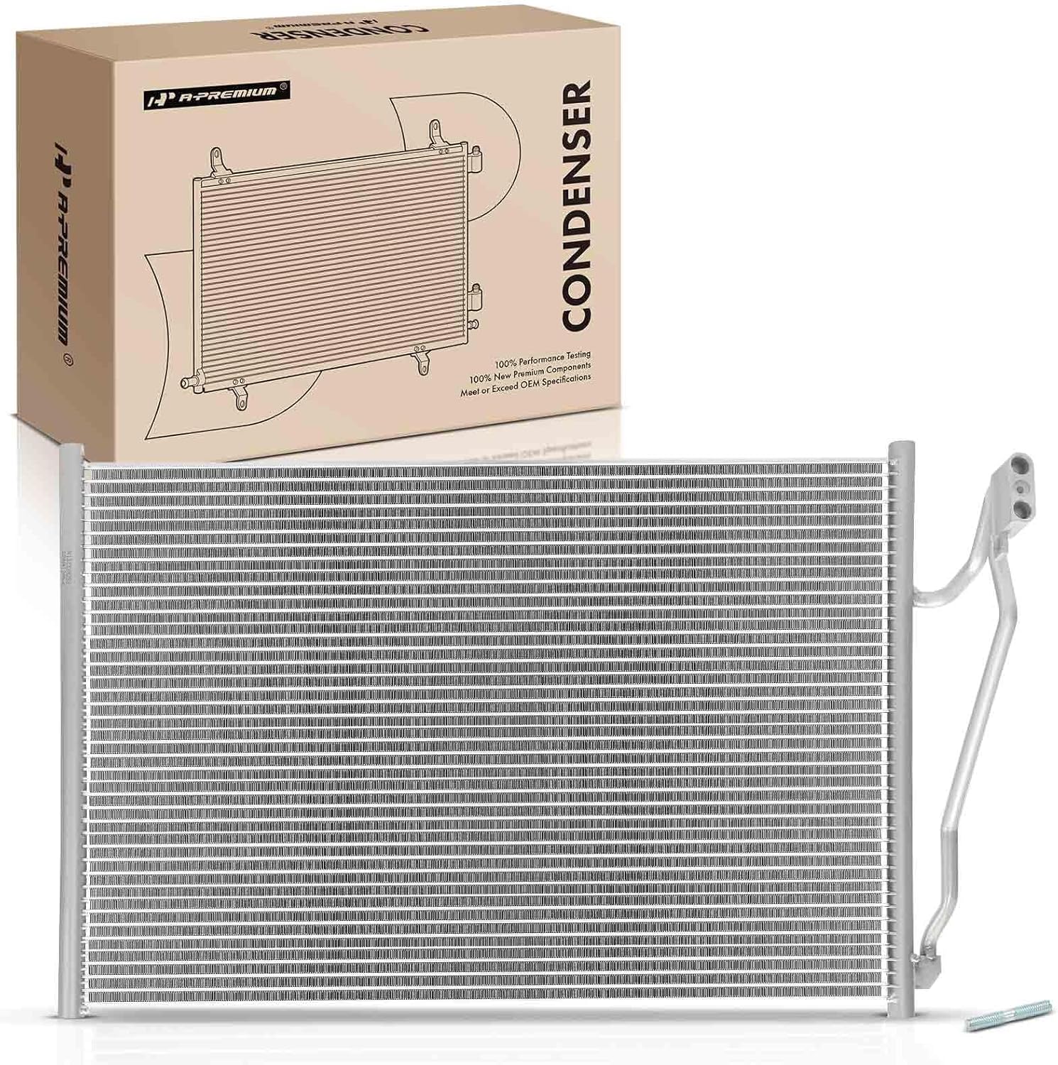 A-Premium Air Conditioning A/C Condenser Compatible with Mercedes-Benz C216 Series S550 S600 S63 AMG 2011-2013, CL550 2011-2014, CL63 AMG 2011-2014, CL600 2012-2014, 4.7L 5.5L, Replace# A2215010354