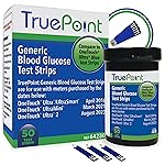 TruePoint Blood Glucose Test Strips - 50 Count - Compatible with Ultra, Ultra2, UltraMini & UltraSmart Meters - Glucose Strips for Blood Testing for Home Use