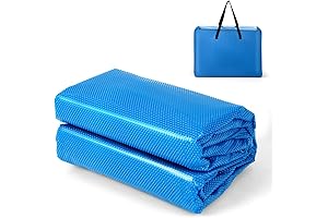 GYMAX 16 FT x 32 FT Solar Pool Cover