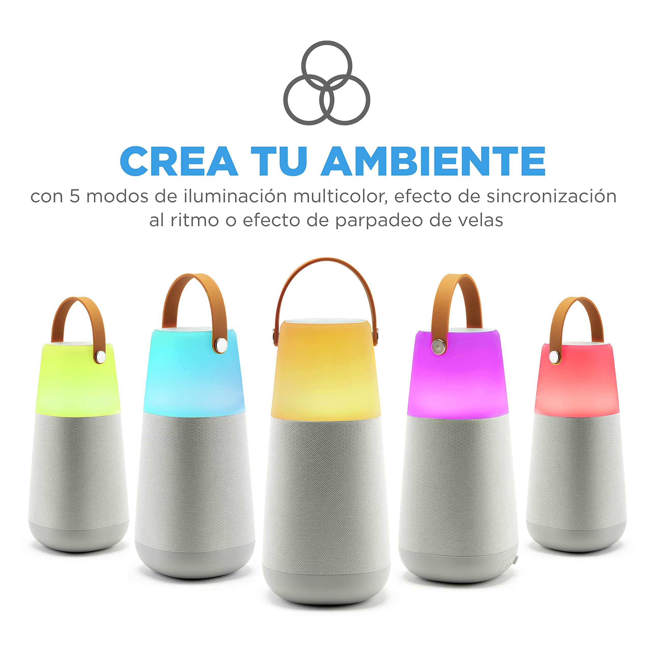 ION Bright MAX Altavoz Bluetooth Portátil Resistente al Agua de 60W