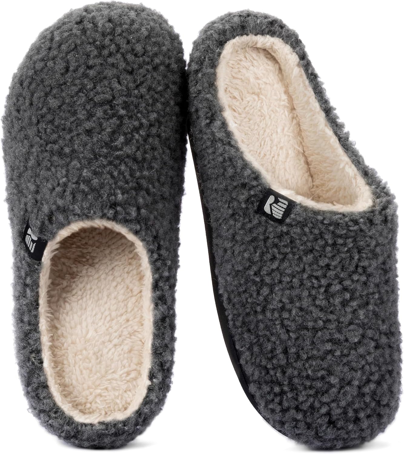 RockDove Women's Plush Retreat Sherpa Fleece Clog Slipper