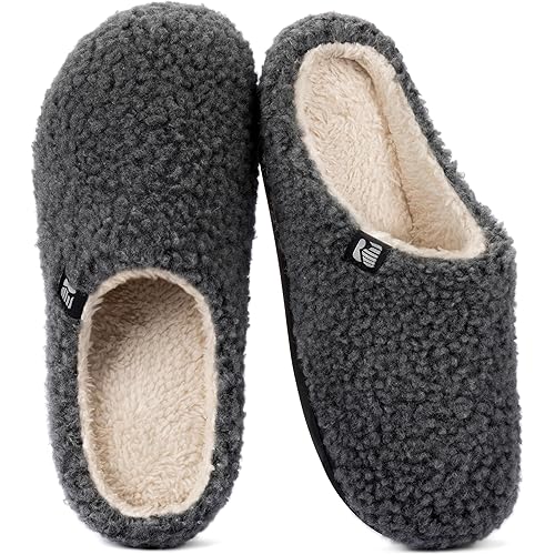 RockDove Women's Plush Retreat Sherpa Fleece Clog Slipper
