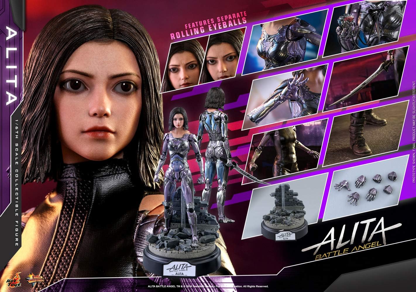 Hot Toys 1:6 Alita: Battle Angel, HT903755