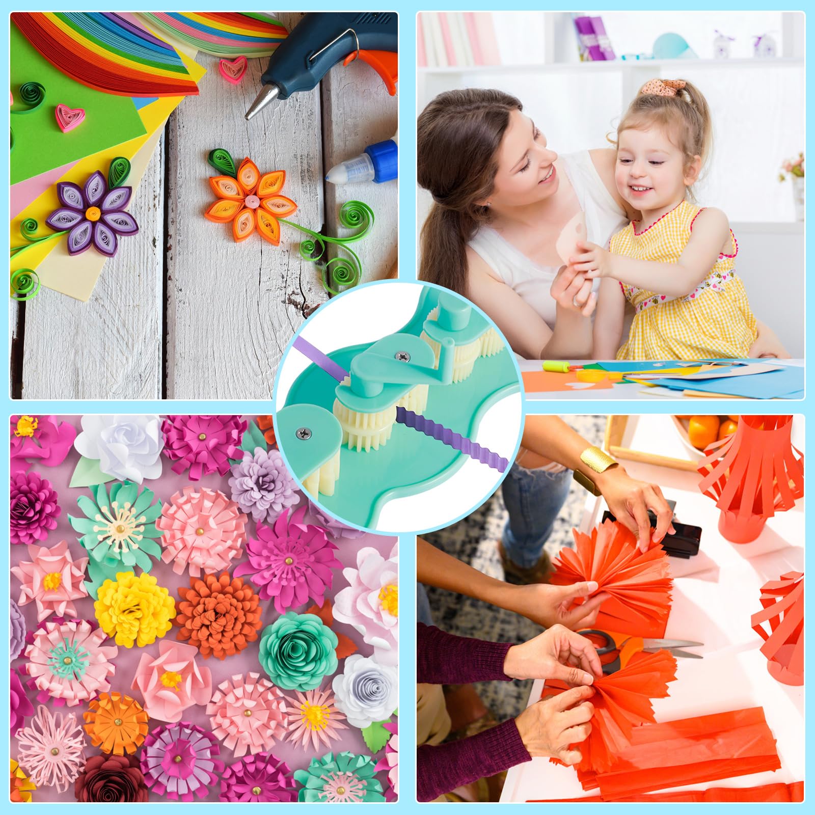 Quilling Ruler Template Tool Kit Size Paper Quilled Creat Tool Resin Molds