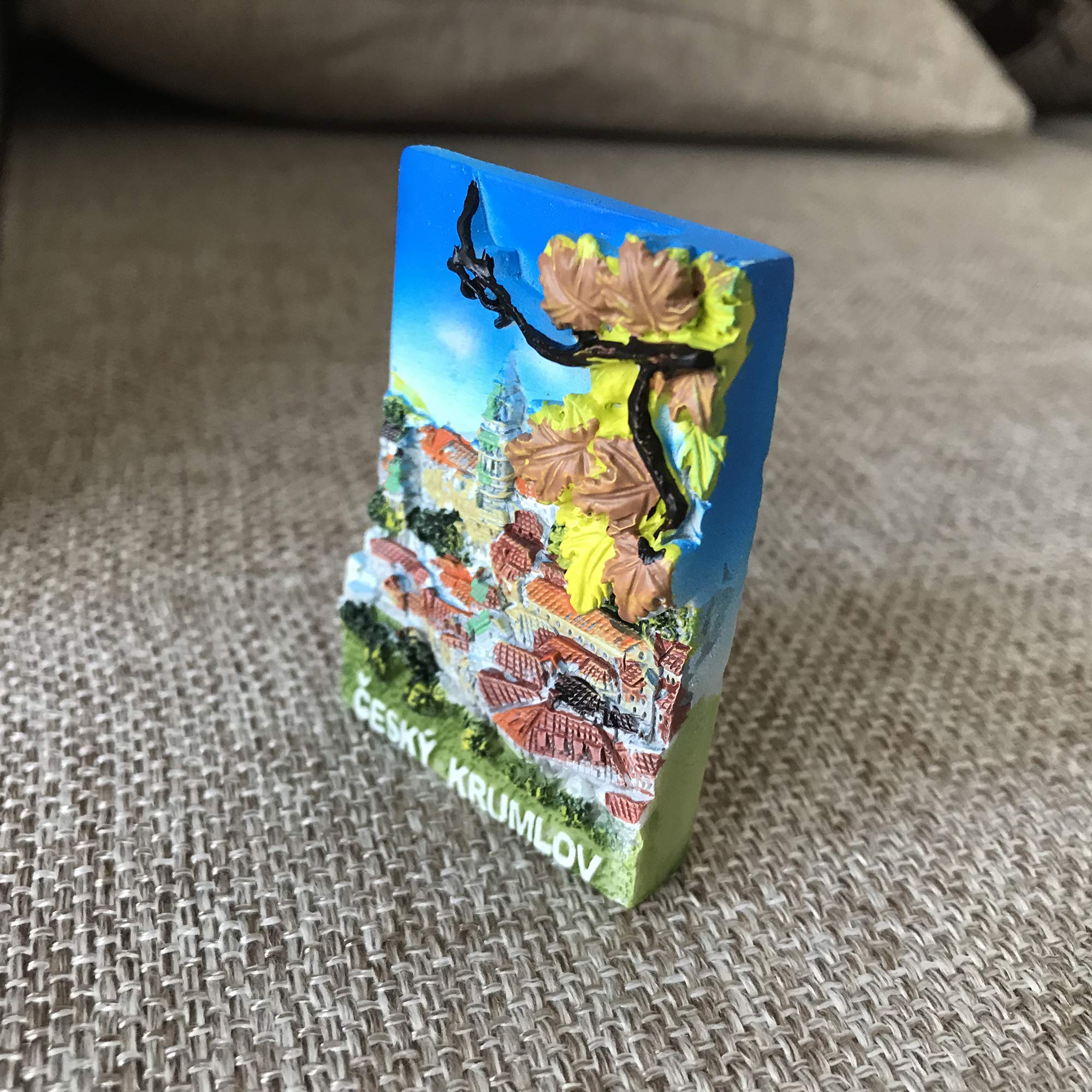 Amazon.co.jp: 3dチェコチェスキークルムロフ冷蔵庫マグネット観光旅行