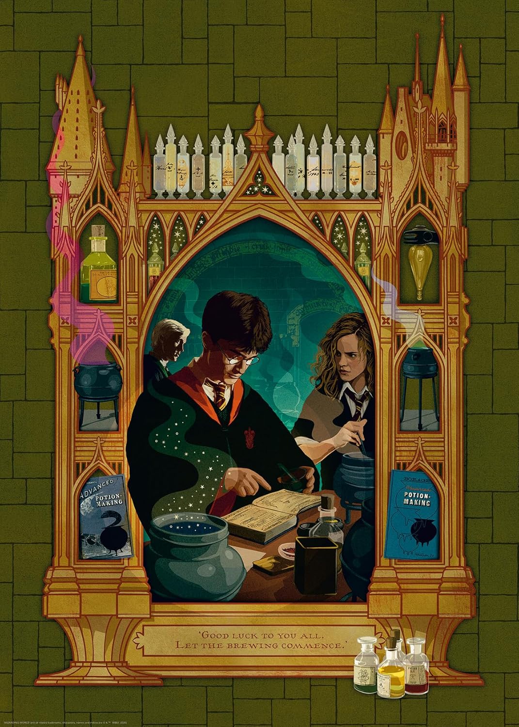 Ravensburger Harry Potter 1000 Piece Jigsaw Puzzle for Adults - 12000531 - Handcrafted Tooling, Made in Germany, Every Piece Fits Together Perfectly