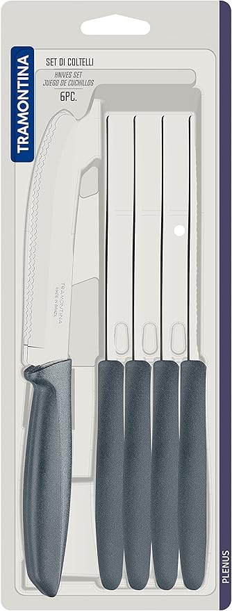 Set Cuchillos Cocina 6 Piezas Acero Inoxidable miniatura 5