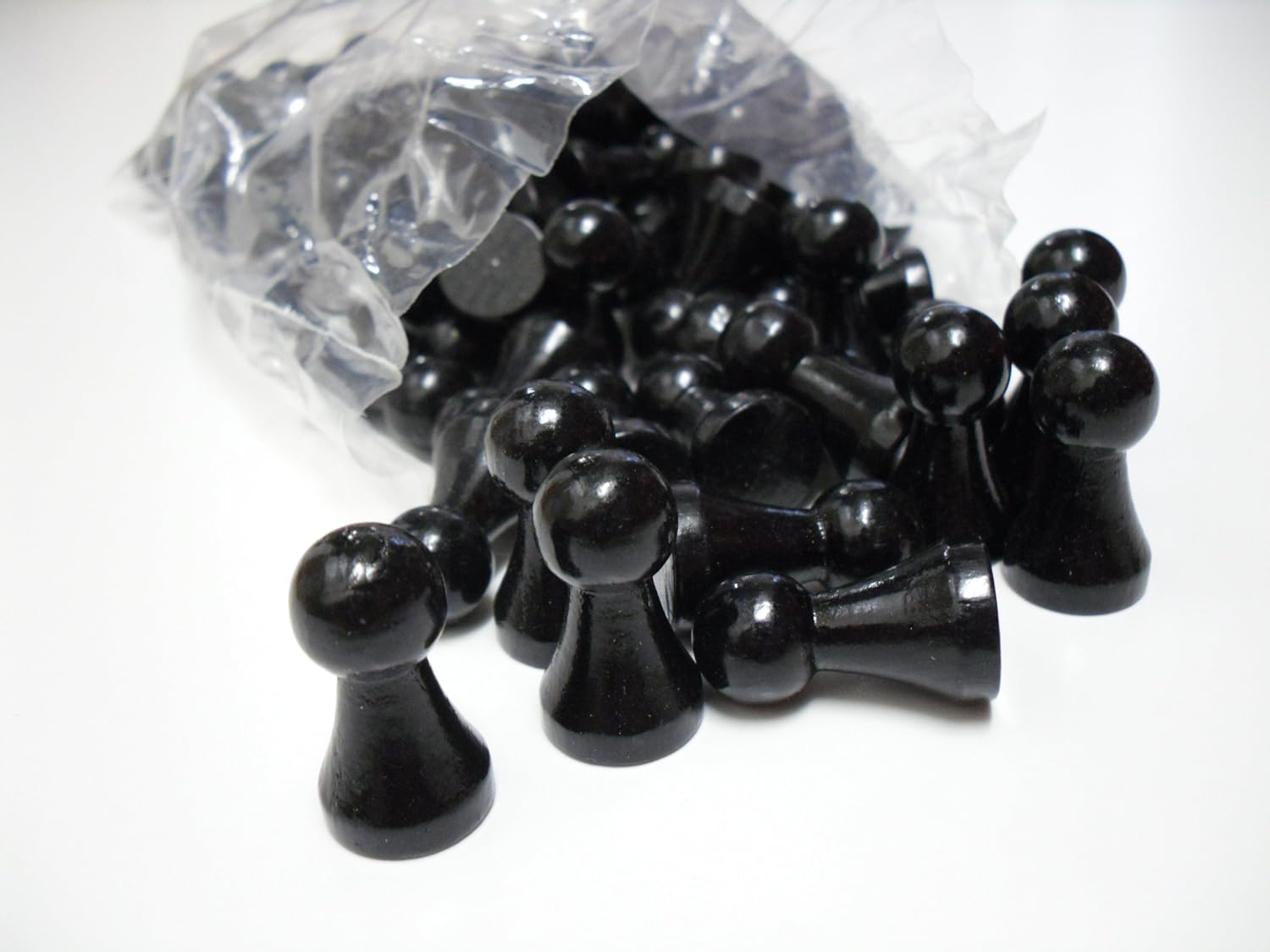 GICO Spielesammlung 60 Halmakegel 24x12mm Aus Holz In 4 Farben 2134 - Foto 2