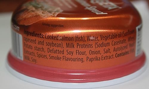 Miniatura 2 de Argeta Paté de salmón para untar 5 PACK x 3,35oz Producto de Eslovenia