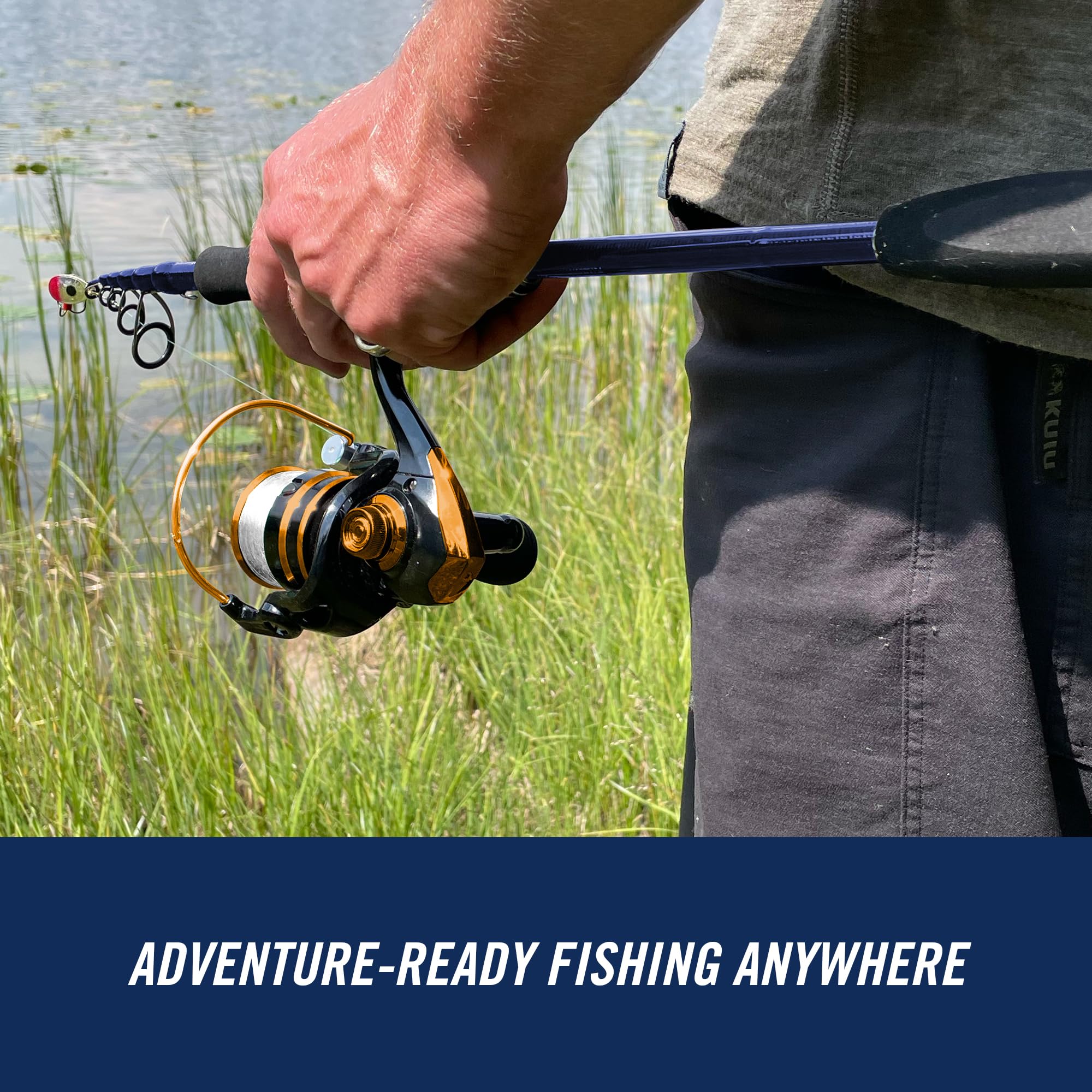 Amazon.com : Ionic Fly/Spin Carbon Fiber Fishing Rod Combo - All-in-One Hybrid Kit for Fly & Spin Anglers (Spin Only) : Sports & Outdoors Amazon.com : Ionic Fly/Spin Carbon Fiber Fishing Rod Combo - All-in-One Hybrid Kit for Fly & Spin Anglers (Spin Only) : Sports & Outdoors