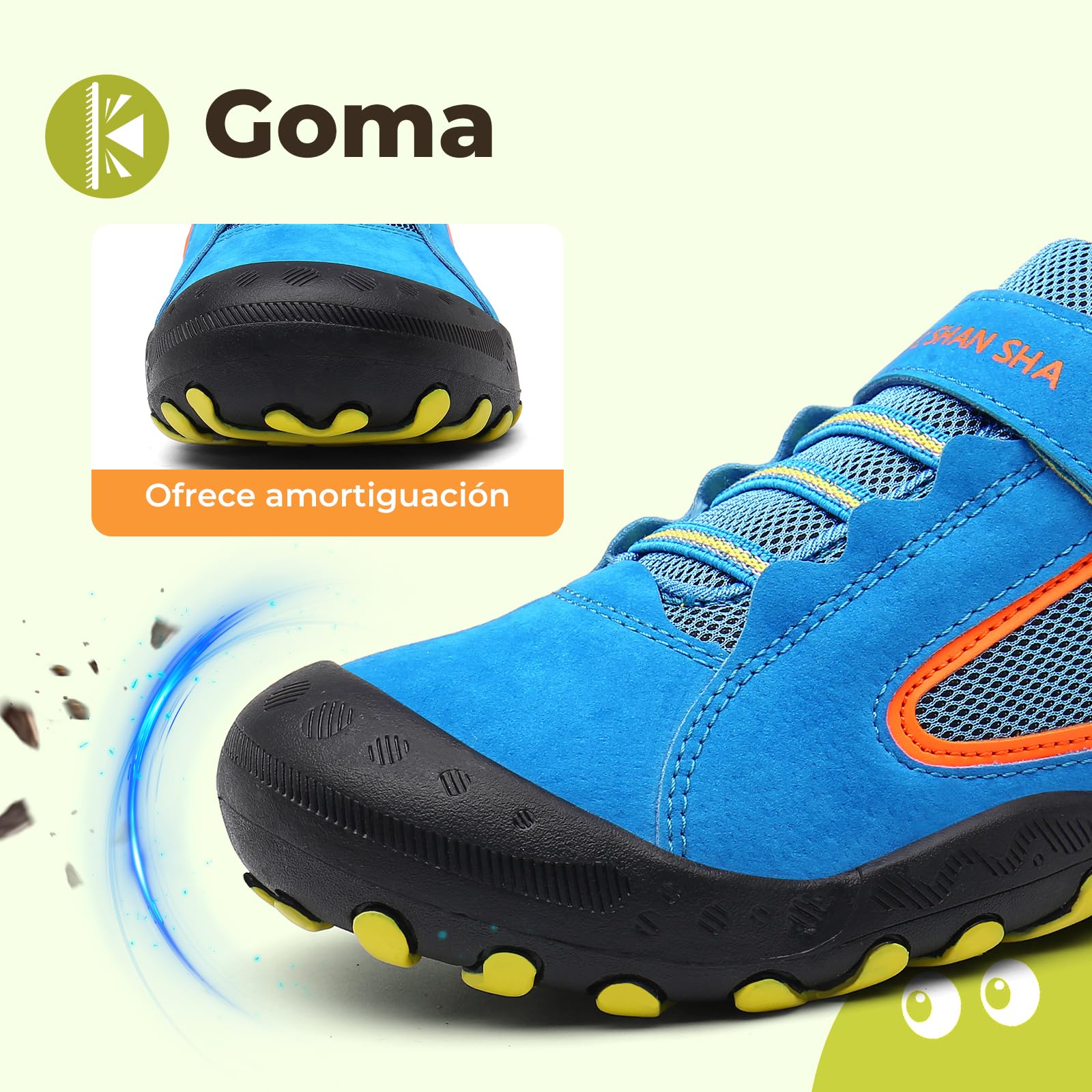 Mishansha Zapatillas de Deporte Niños Ligeras Transpirable Zapatos de Correr Antideslizante Sneakers, Unisex-niños