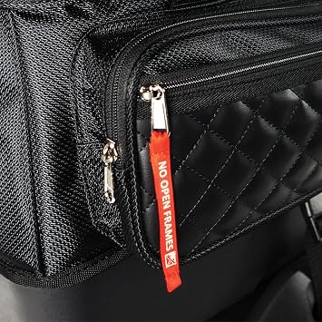 KR Strikeforce Diamond 4-Ball Roller Premium Bowling Bag Holds 4 Bowling Balls, Shoes and Accessory