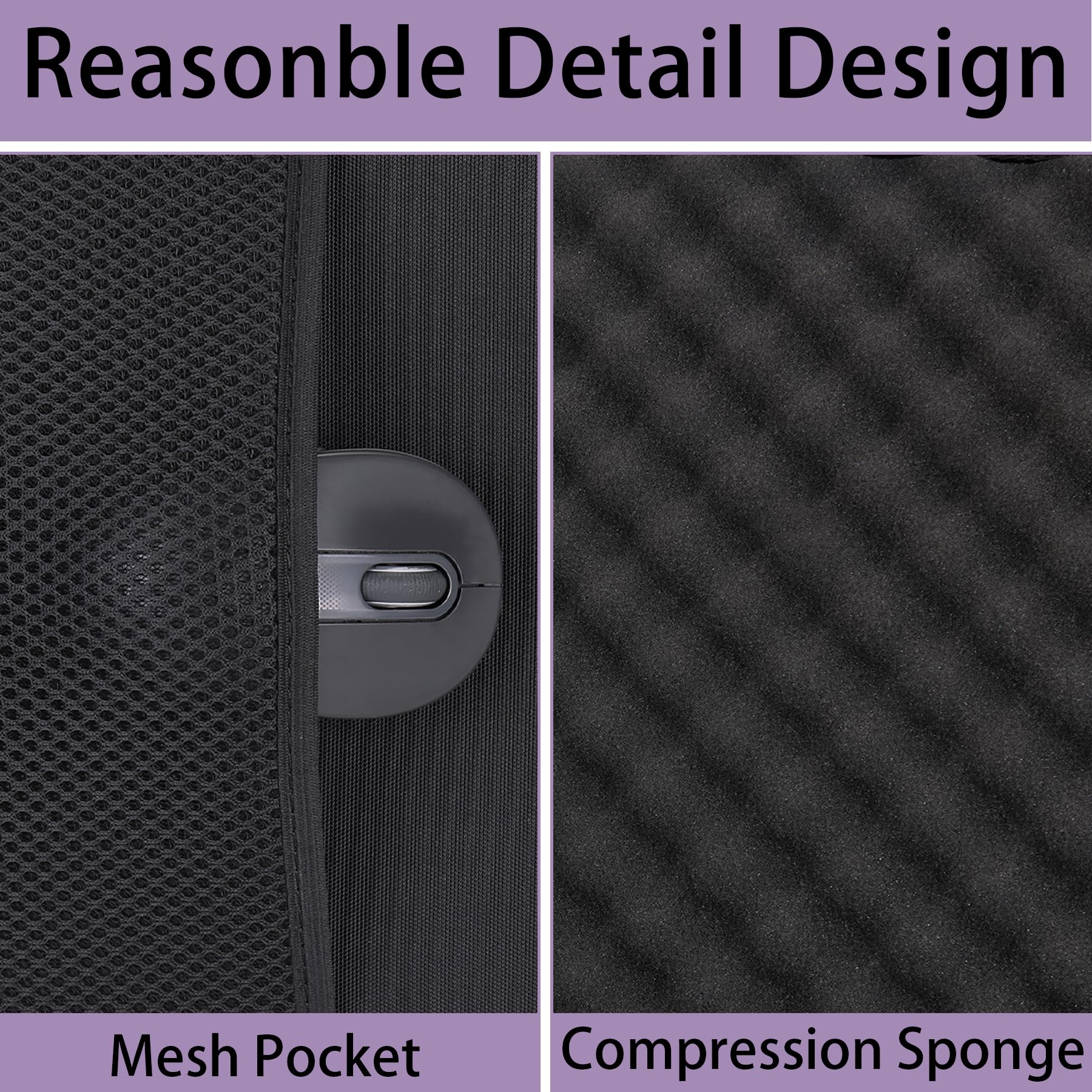 co2CREA cassa custodia borsa per Logitech Wave Keys Tastiera Wireless Ergonomica e Mouse Combo(solo scatola,Case Only)