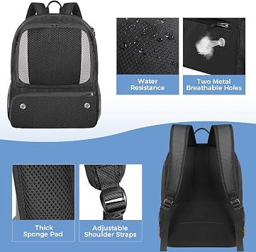 YOREPEK Basketball Backpack, Lightweight Basketball Bag with Ball Holder & Shoes Compartment, Sports Backpack Training Equipment Fit Soccer Volleyball Football