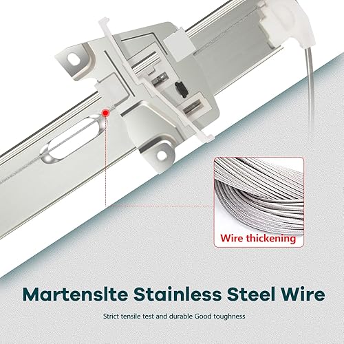 Miniatura 4 de Elevalunas eléctrico Trasero izquierdo Lado del conductor con motor se adapta a 2008-2012 para Ford Escape 2008-2011 para Mercury Mariner 2008-2011