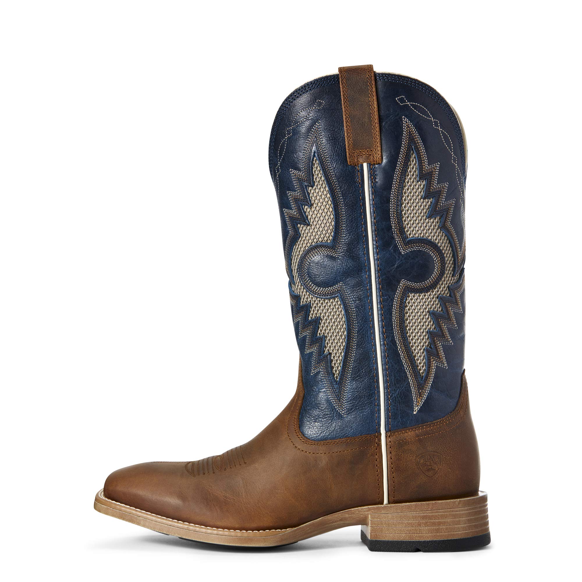 ARIAT Herren Solado Venttek Western Boot Westernstiefel, schwarz-Carbon, 44 EU